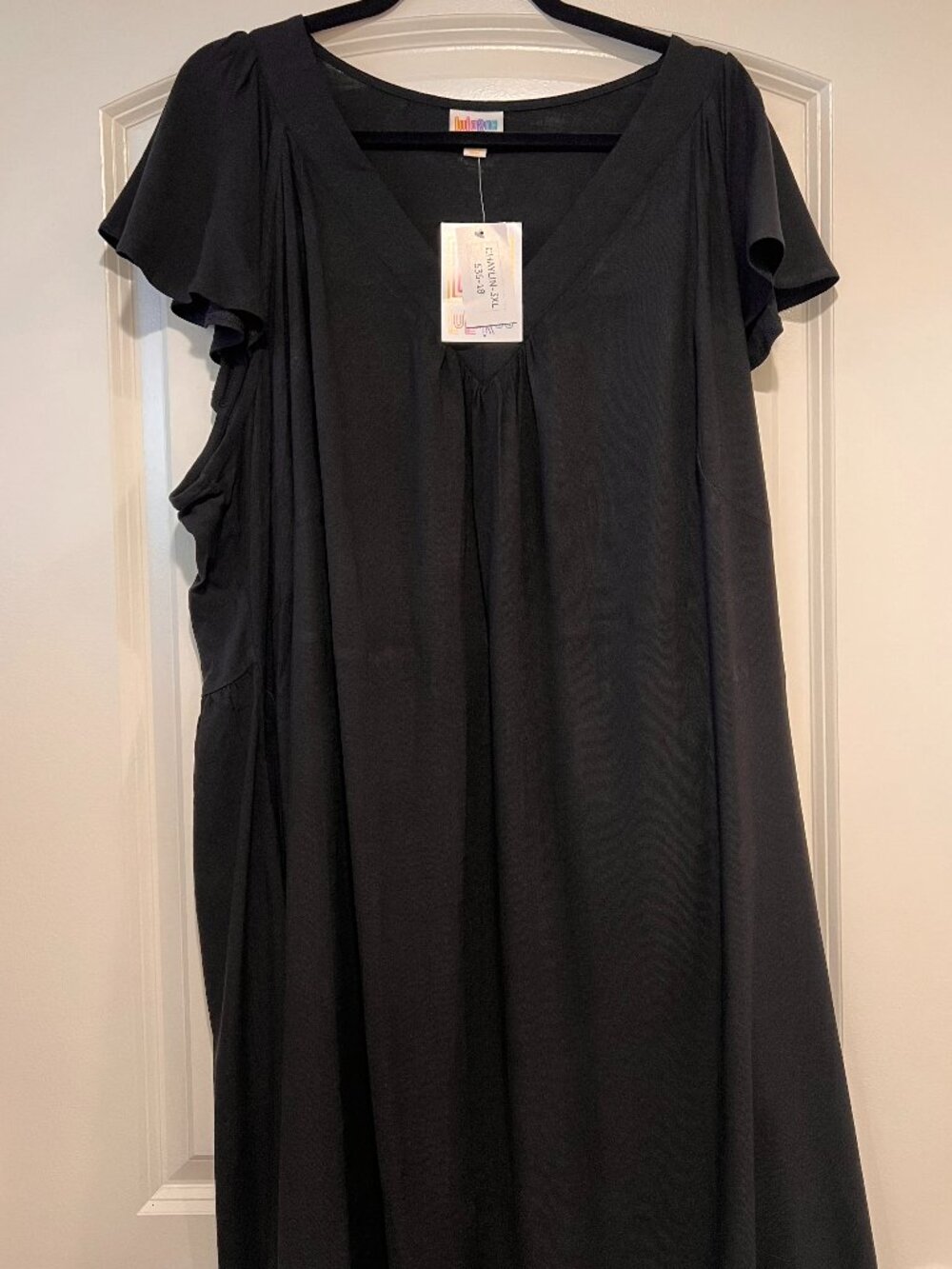LuLaRoe 3XL Chaylin (Solid Black)